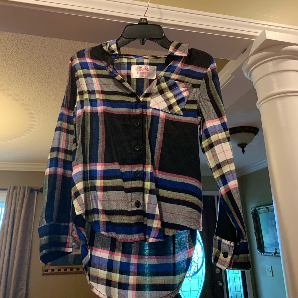 A multi-color plaid shirt!